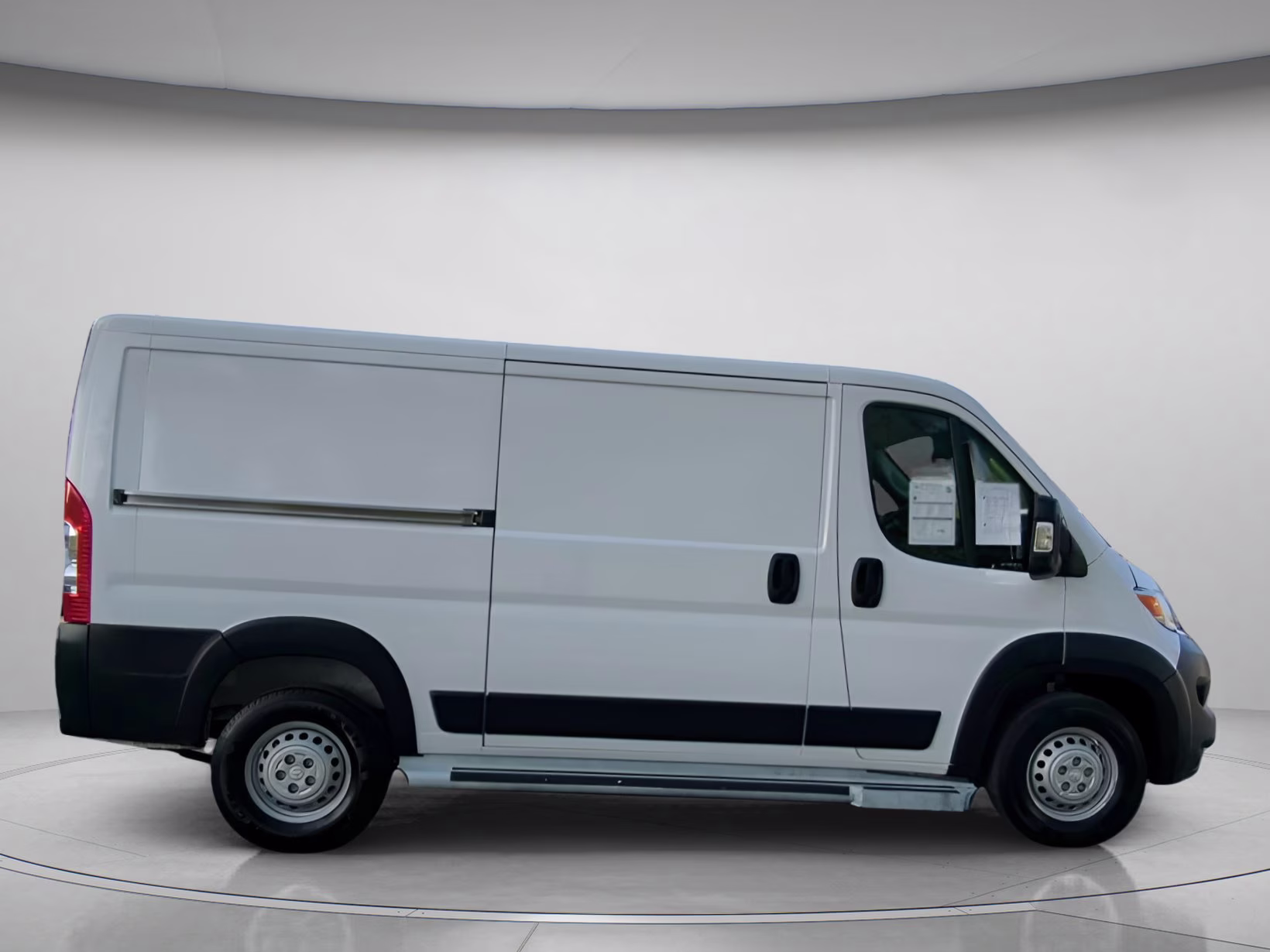 2025 Bright White Clearcoat Ram ProMaster Cargo Van Tradesman FWD Van