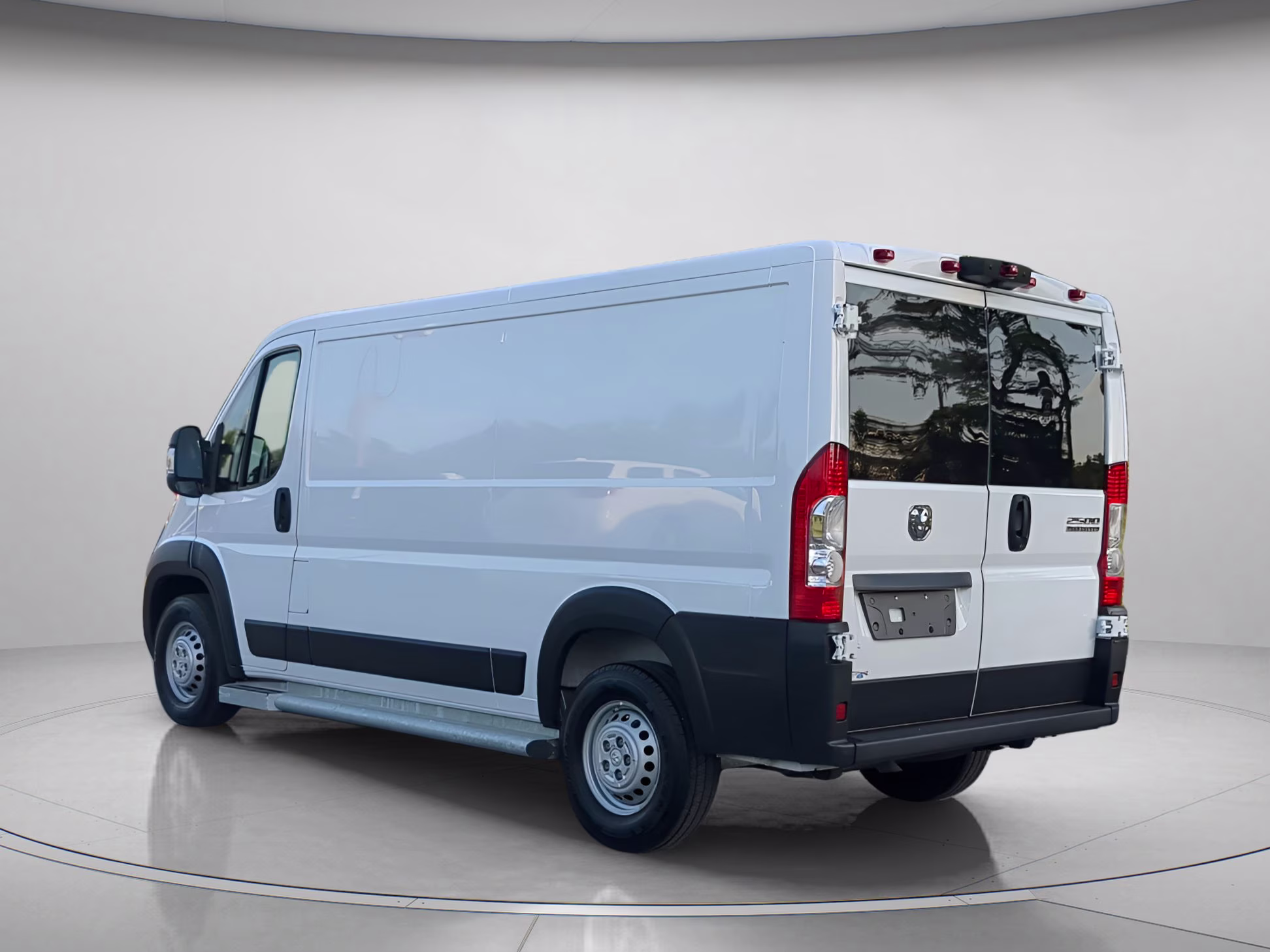 2025 Bright White Clearcoat Ram ProMaster Cargo Van Tradesman FWD Van