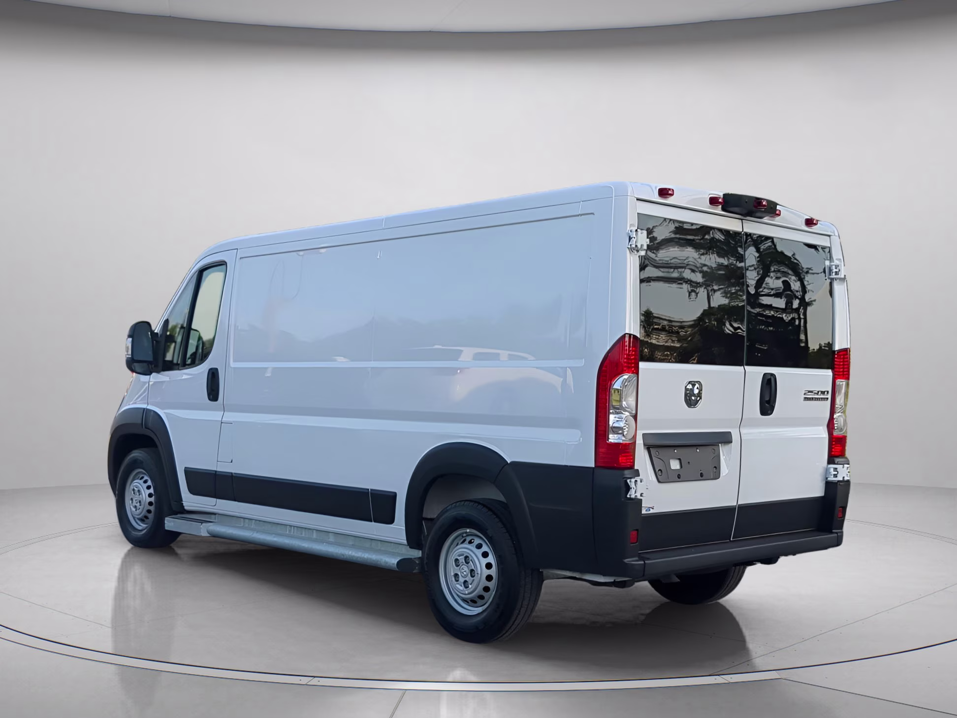 2025 Bright White Clearcoat Ram ProMaster Cargo Van Tradesman FWD Van