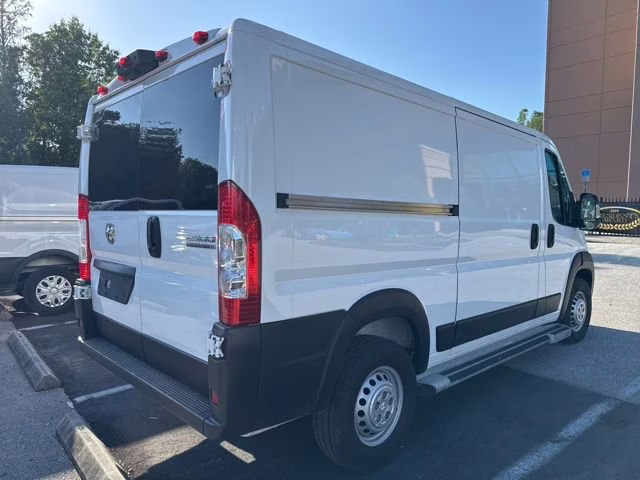 2025 Bright White Clearcoat Ram ProMaster Cargo Van Tradesman FWD Van