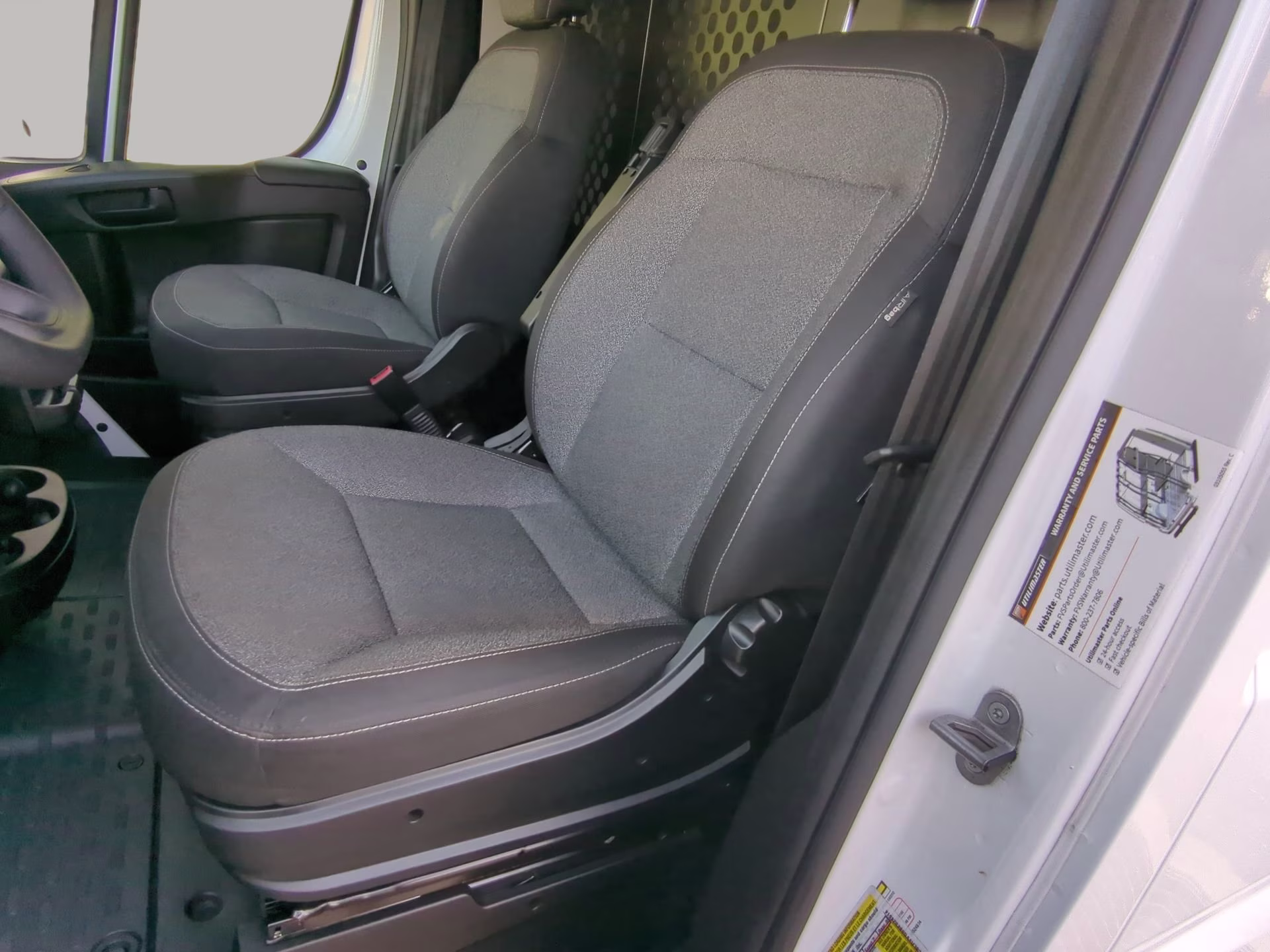 2025 Bright White Clearcoat Ram ProMaster Cargo Van Tradesman FWD Van