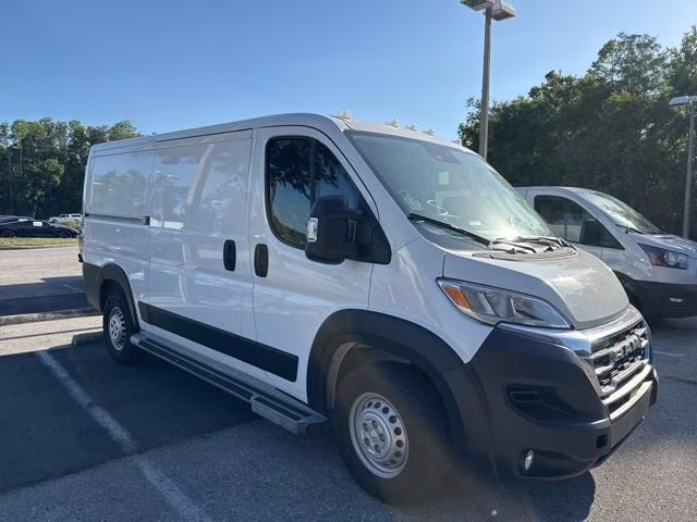 2025 Bright White Clearcoat Ram ProMaster Cargo Van Tradesman FWD Van