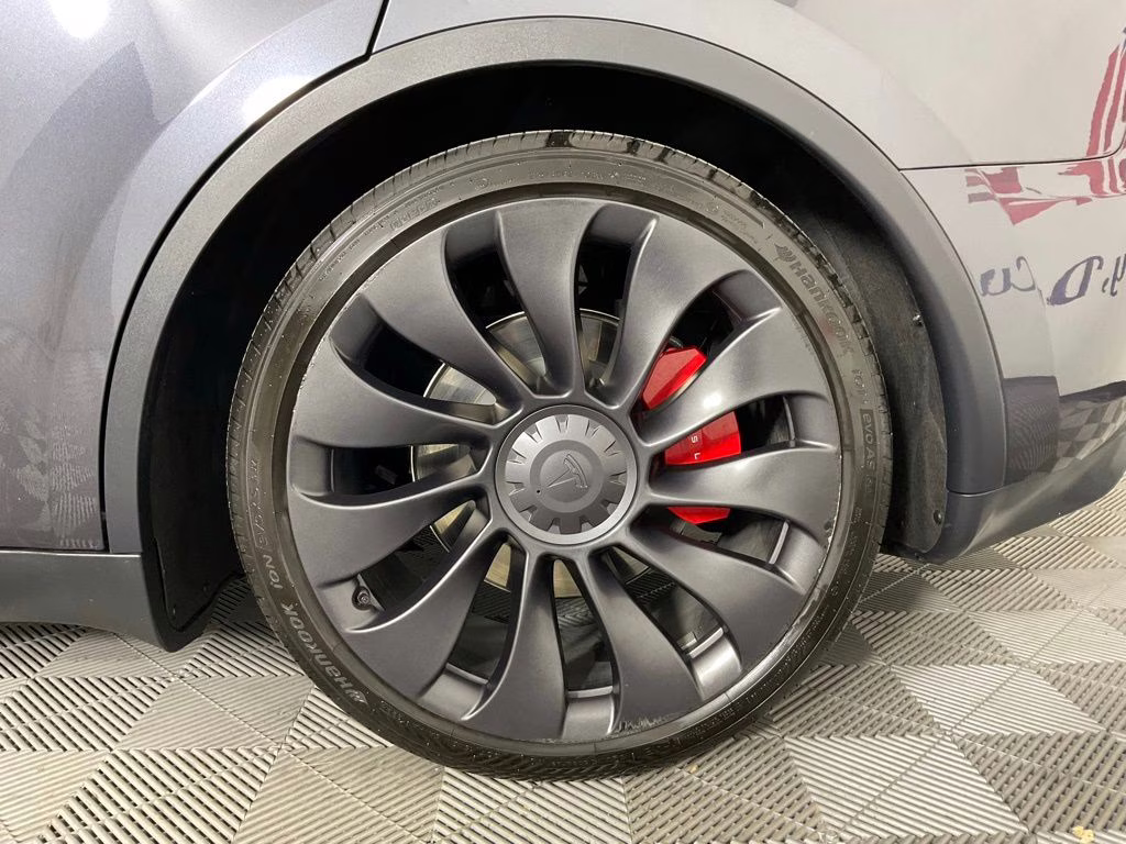 2025 Stealth Gray Tesla Model Y Performance AWD SUV