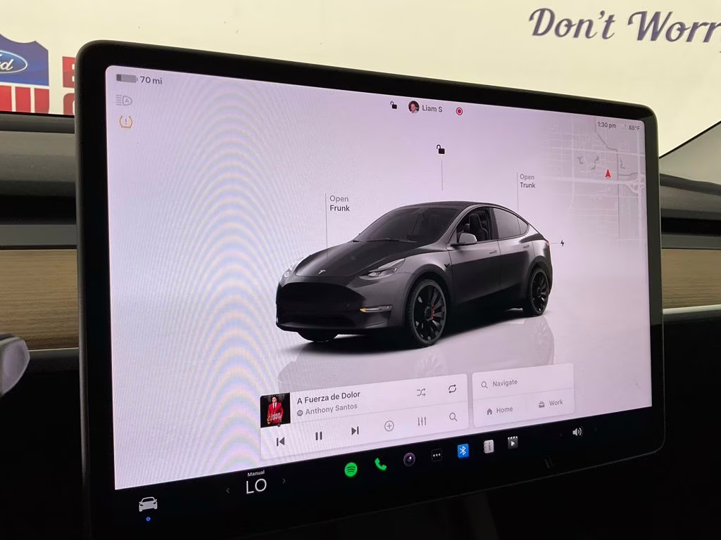 2025 Stealth Gray Tesla Model Y Performance AWD SUV