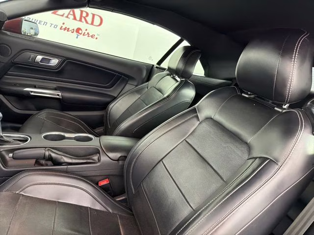 2019 Burgundy Ford Mustang EcoBoost Premium RWD Convertible