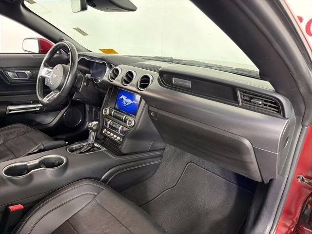 2019 Burgundy Ford Mustang EcoBoost Premium RWD Convertible