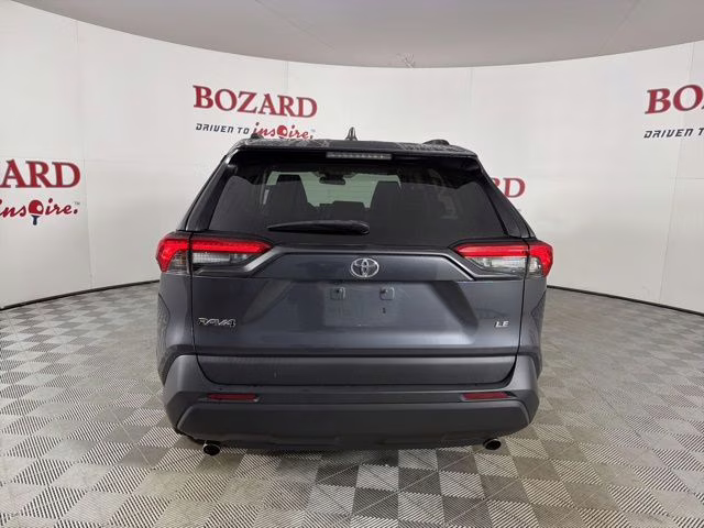 2020 Magnetic Gray Metallic Toyota RAV4 LE FWD SUV
