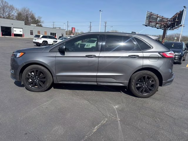 2023 Carbonized Gray Metallic Ford Edge ST Line AWD SUV