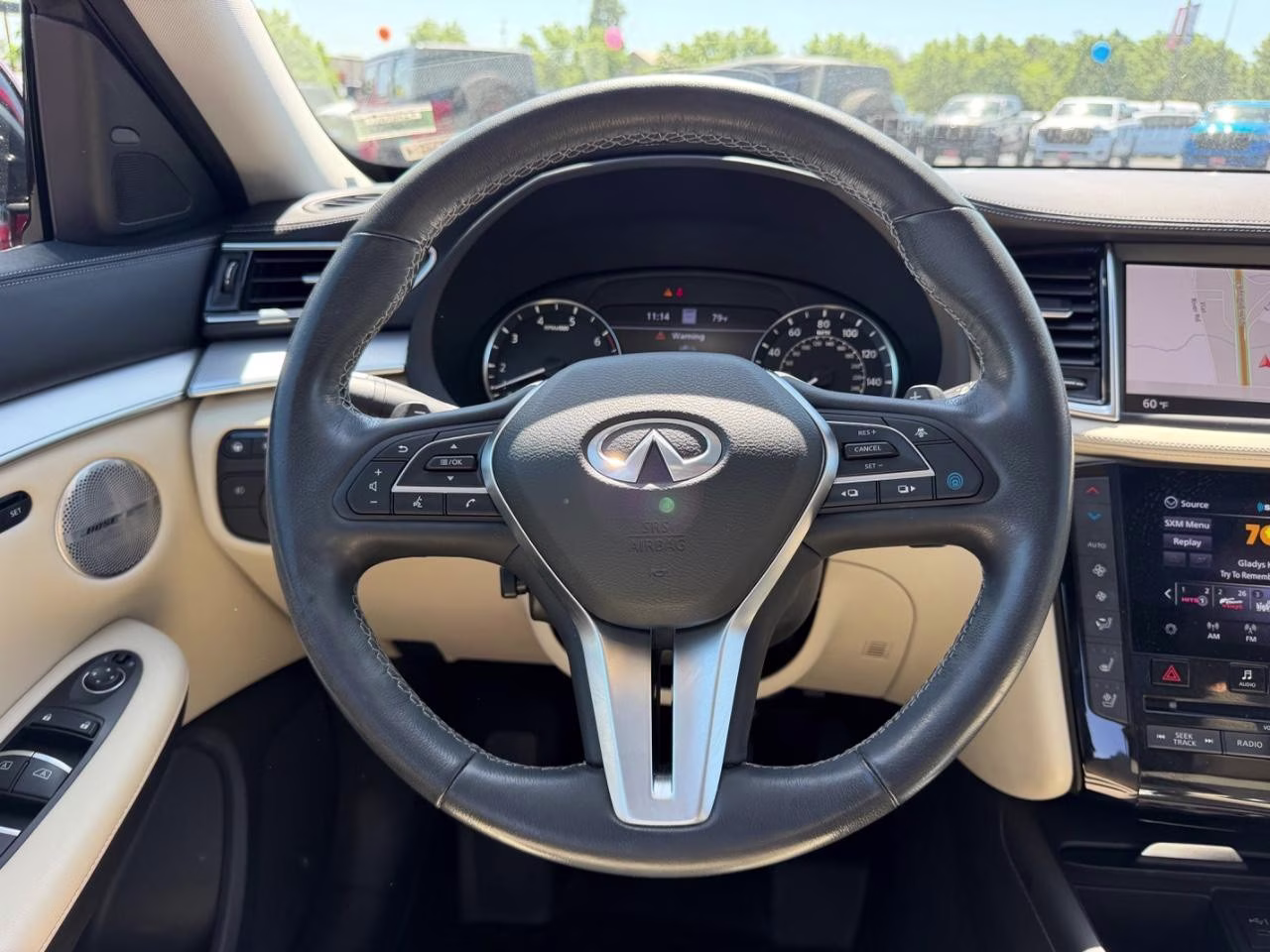 2021 Dynamic Sunstone Red INFINITI QX50 SENSORY AWD SUV