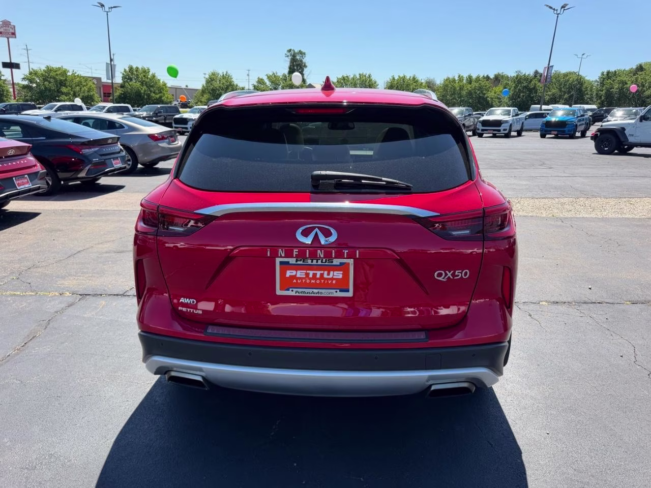 2021 Dynamic Sunstone Red INFINITI QX50 SENSORY AWD SUV