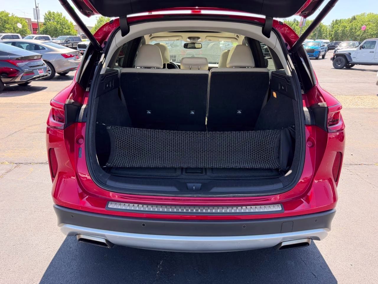 2021 Dynamic Sunstone Red INFINITI QX50 SENSORY AWD SUV