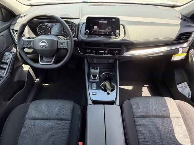 2026 Everest White Pearl Tricoat Nissan Rogue SV FWD SUV