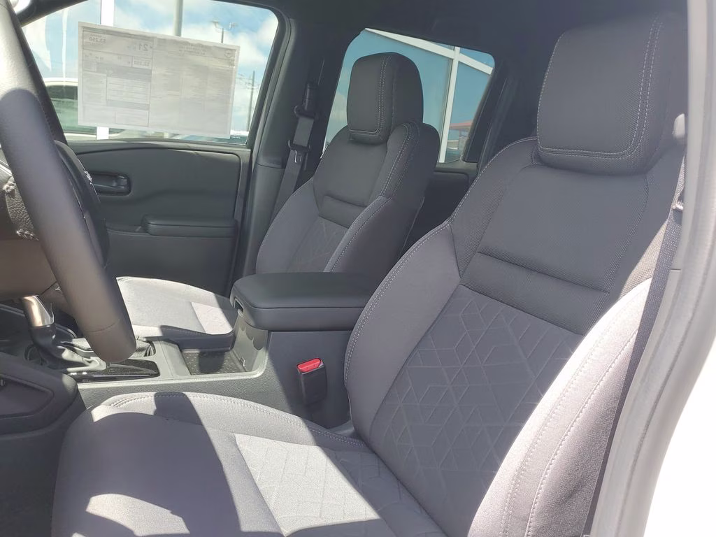 2026 Glacier White Nissan Frontier SV RWD Truck