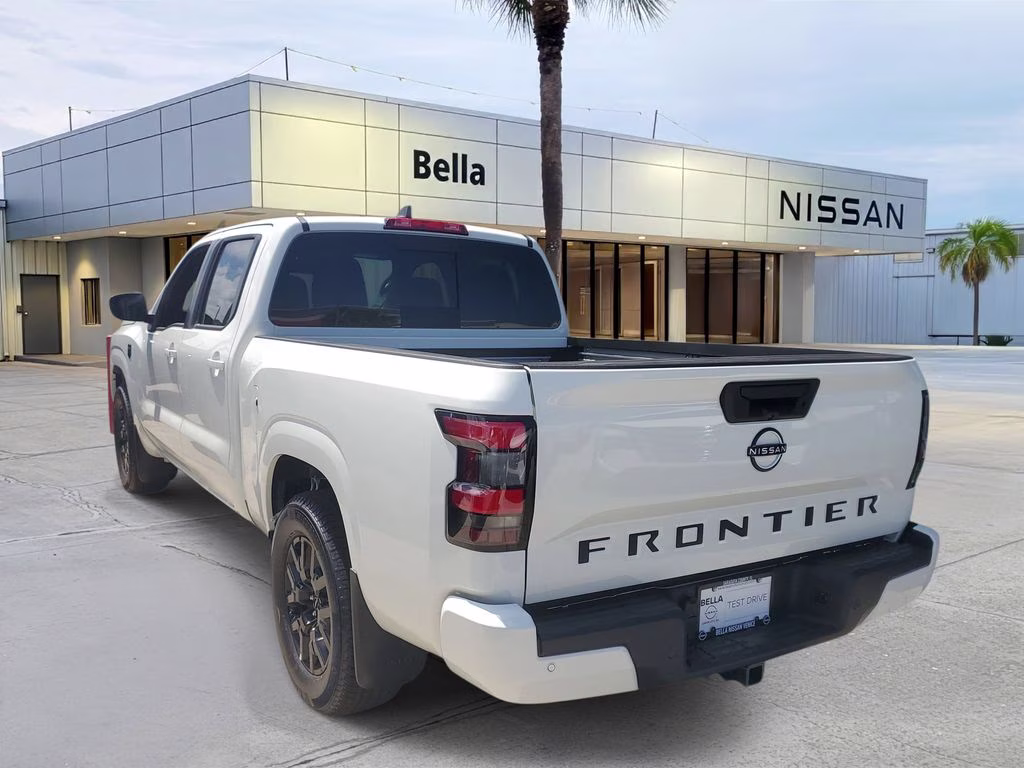 2026 Glacier White Nissan Frontier SV RWD Truck