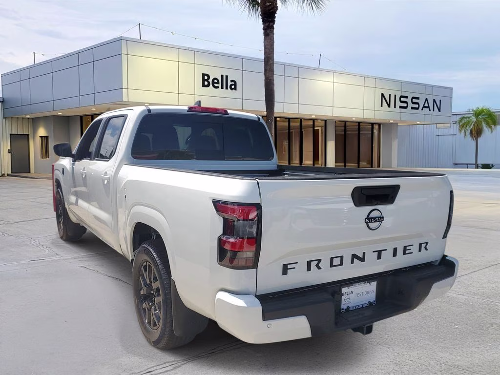 2026 Glacier White Nissan Frontier SV RWD Truck