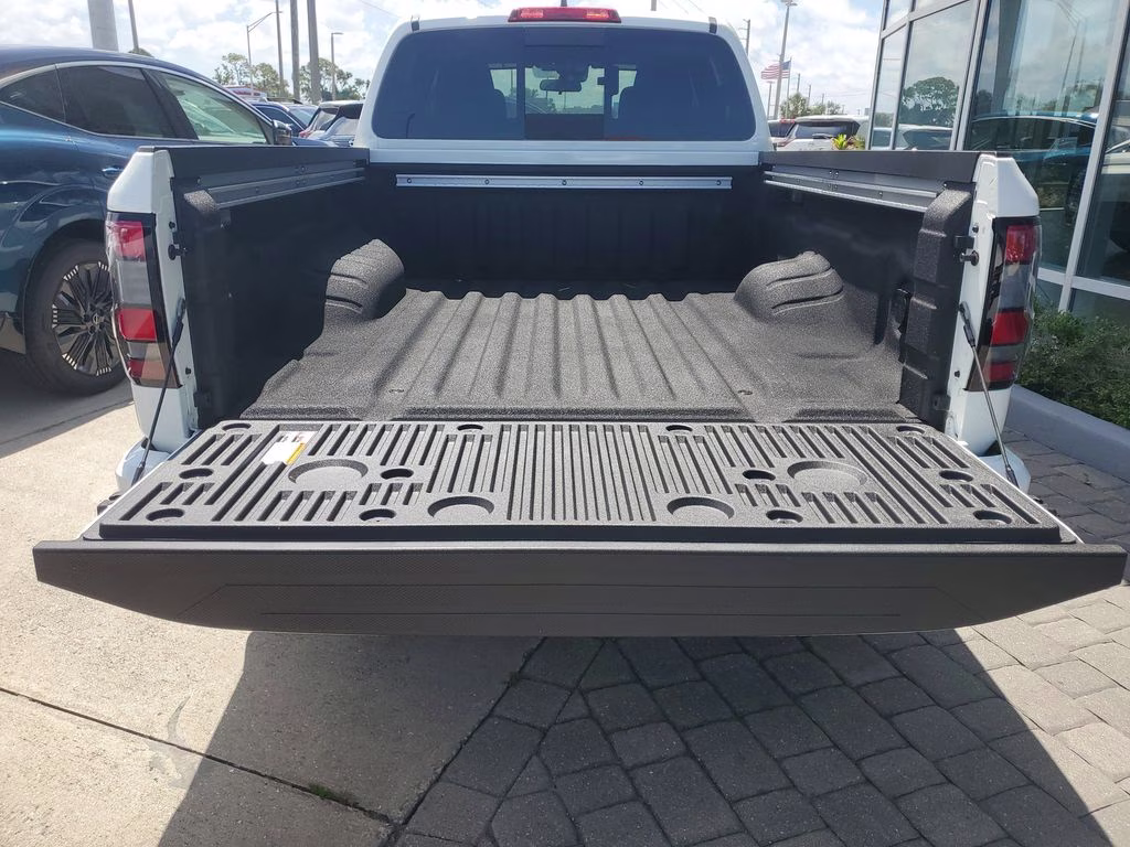 2026 Glacier White Nissan Frontier SV RWD Truck