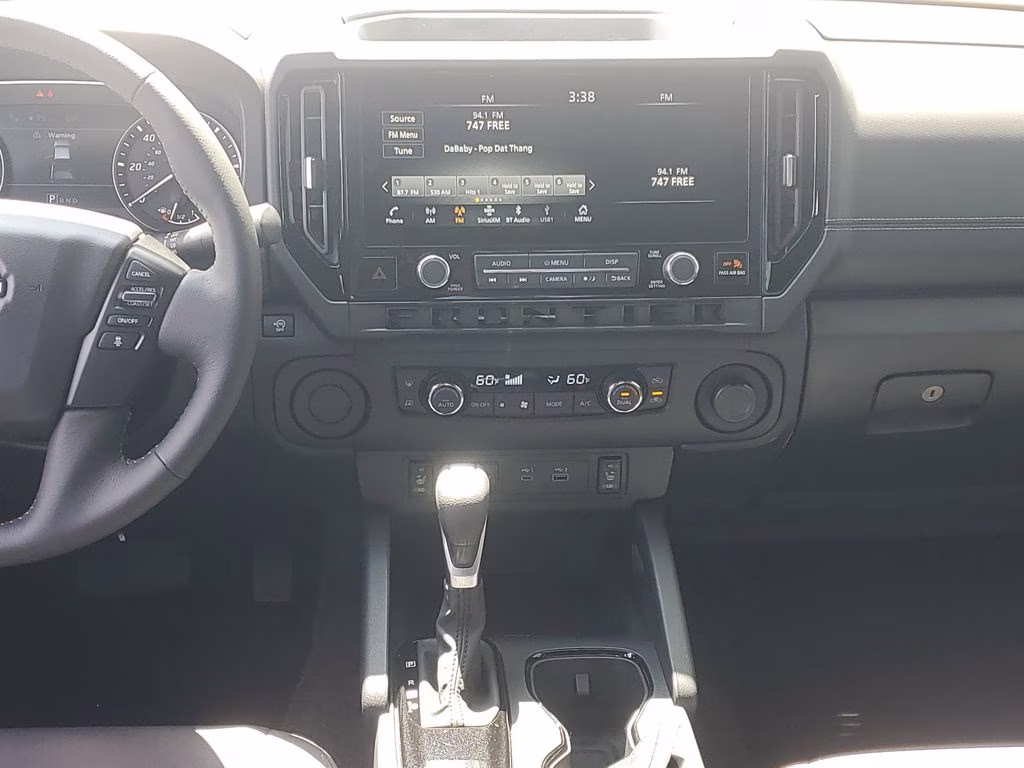 2026 Glacier White Nissan Frontier SV RWD Truck