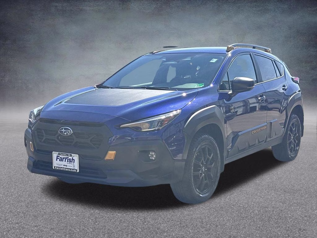 2024 Sapphire Blue Pearl Subaru Crosstrek Wilderness AWD SUV
