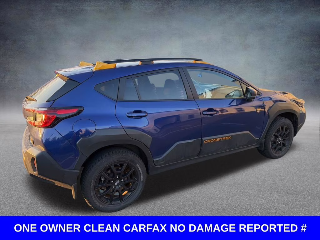 2024 Sapphire Blue Pearl Subaru Crosstrek Wilderness AWD SUV