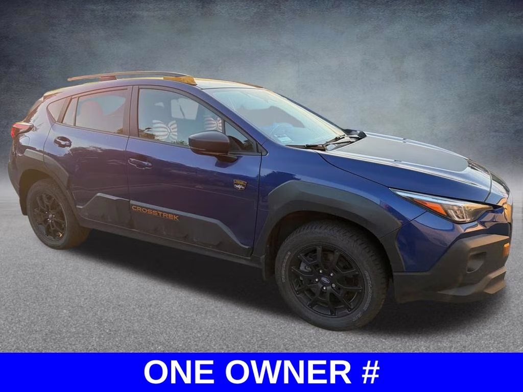 2024 Sapphire Blue Pearl Subaru Crosstrek Wilderness AWD SUV