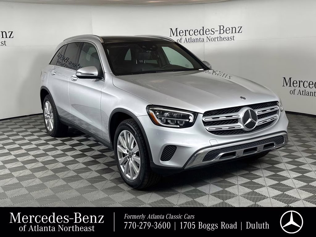 2020 Iridium Silver Metallic Mercedes-Benz GLC GLC 300 RWD SUV