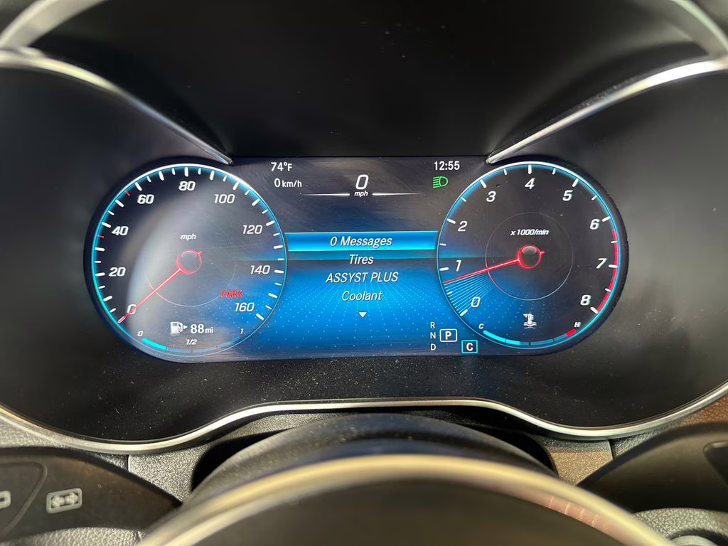 2020 Iridium Silver Metallic Mercedes-Benz GLC GLC 300 RWD SUV