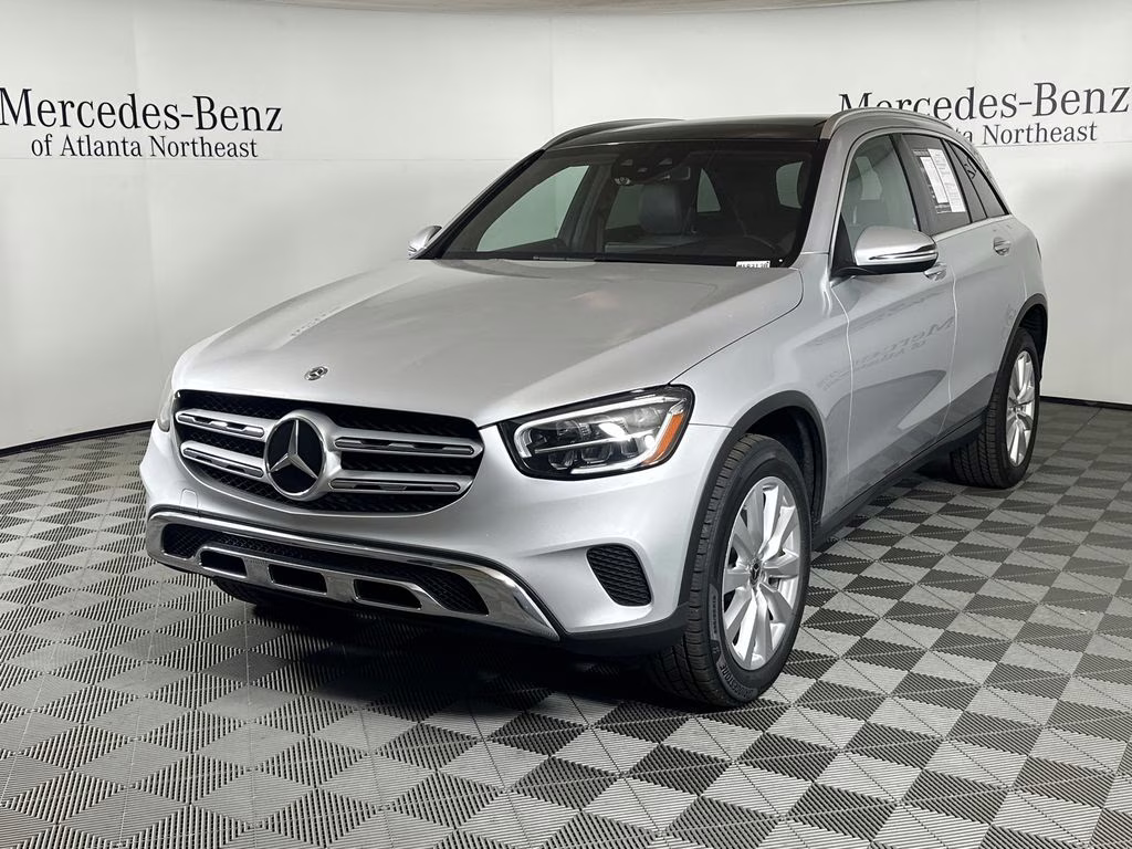 2020 Iridium Silver Metallic Mercedes-Benz GLC GLC 300 RWD SUV