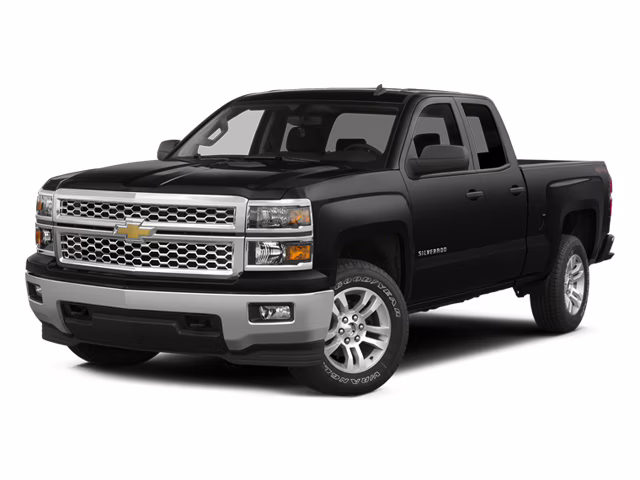 2014 Black Chevrolet Silverado 1500 LT RWD Truck