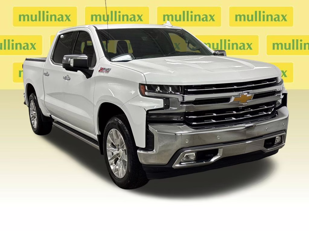 2021 Summit White Chevrolet Silverado 1500 LTZ 4X4 Truck