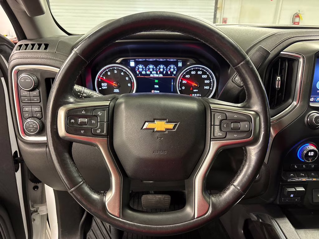 2021 Summit White Chevrolet Silverado 1500 LTZ 4X4 Truck