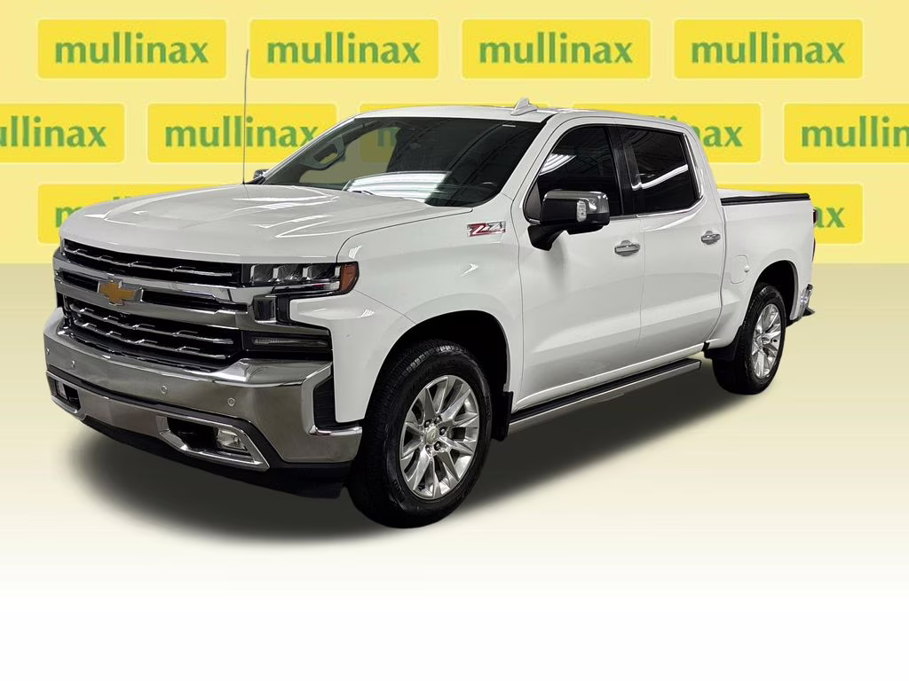 2021 Summit White Chevrolet Silverado 1500 LTZ 4X4 Truck