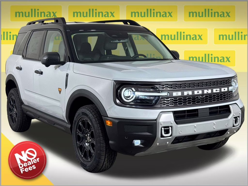 2026 Space White Metallic Ford Bronco Sport Badlands 4X4 SUV