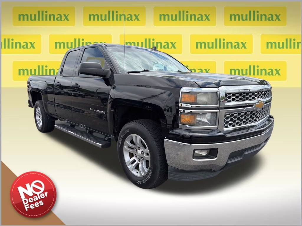 2014 Black Chevrolet Silverado 1500 LT RWD Truck