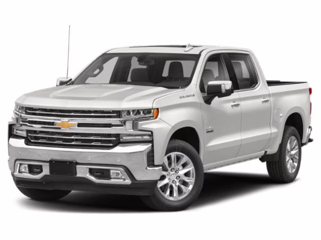 2021 Summit White Chevrolet Silverado 1500 LTZ 4X4 Truck