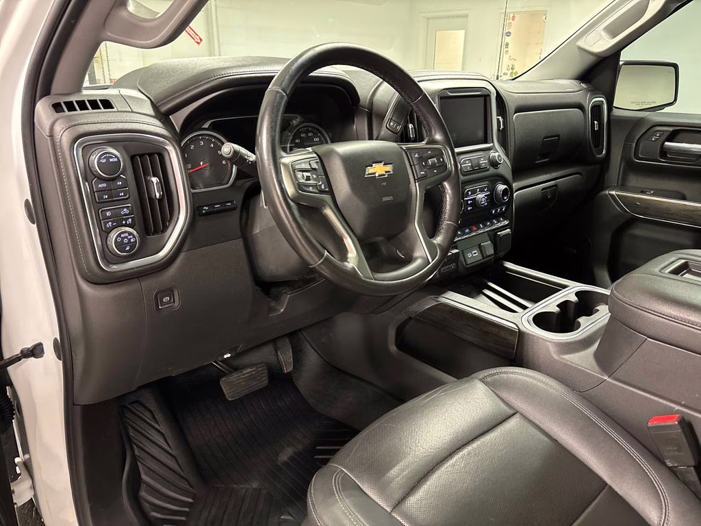 2021 Summit White Chevrolet Silverado 1500 LTZ 4X4 Truck