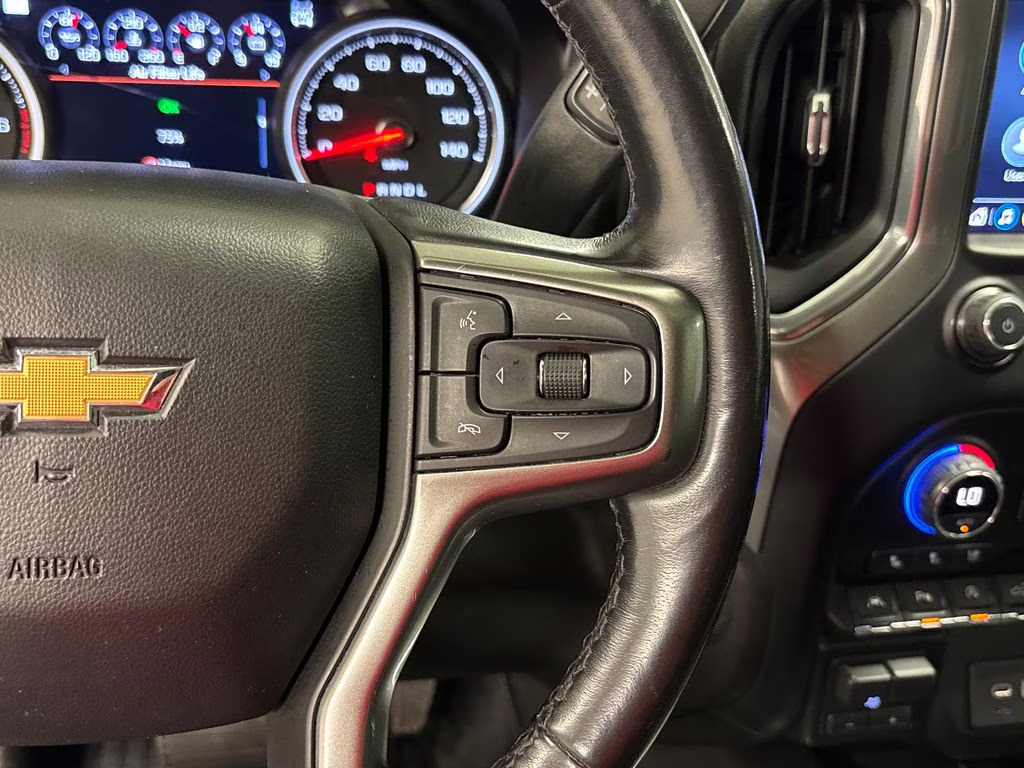 2021 Summit White Chevrolet Silverado 1500 LTZ 4X4 Truck