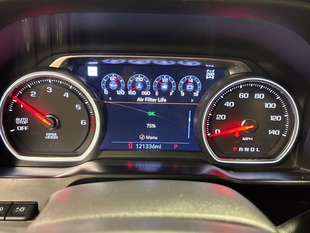 2021 Summit White Chevrolet Silverado 1500 LTZ 4X4 Truck