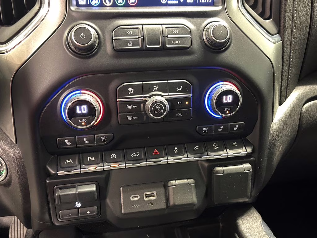 2021 Summit White Chevrolet Silverado 1500 LTZ 4X4 Truck