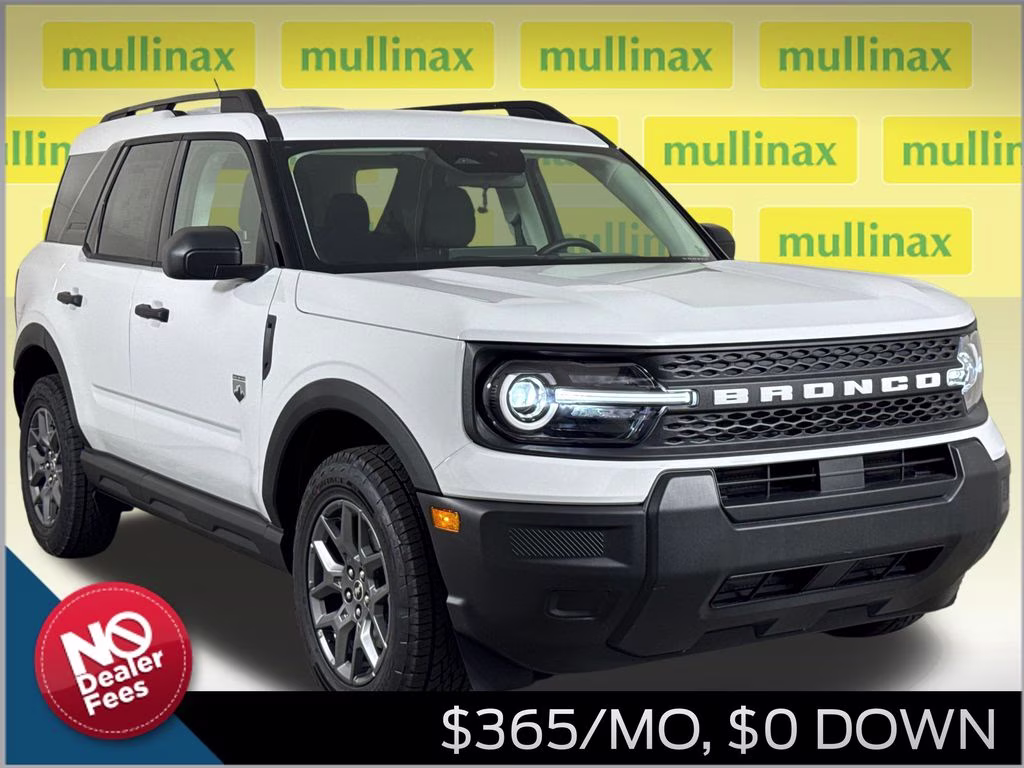 2026 Oxford White Ford Bronco Sport Big Bend 4X4 SUV
