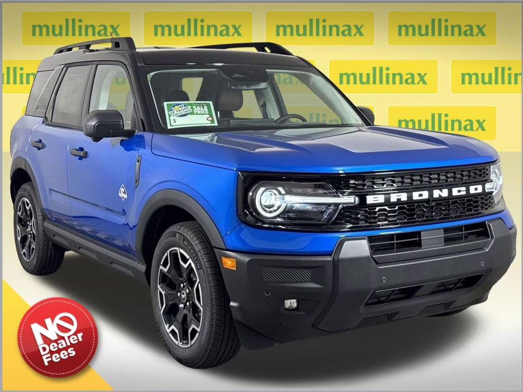 2026 Velocity Blue Metallic Ford Bronco Sport Outer Banks 4X4 SUV