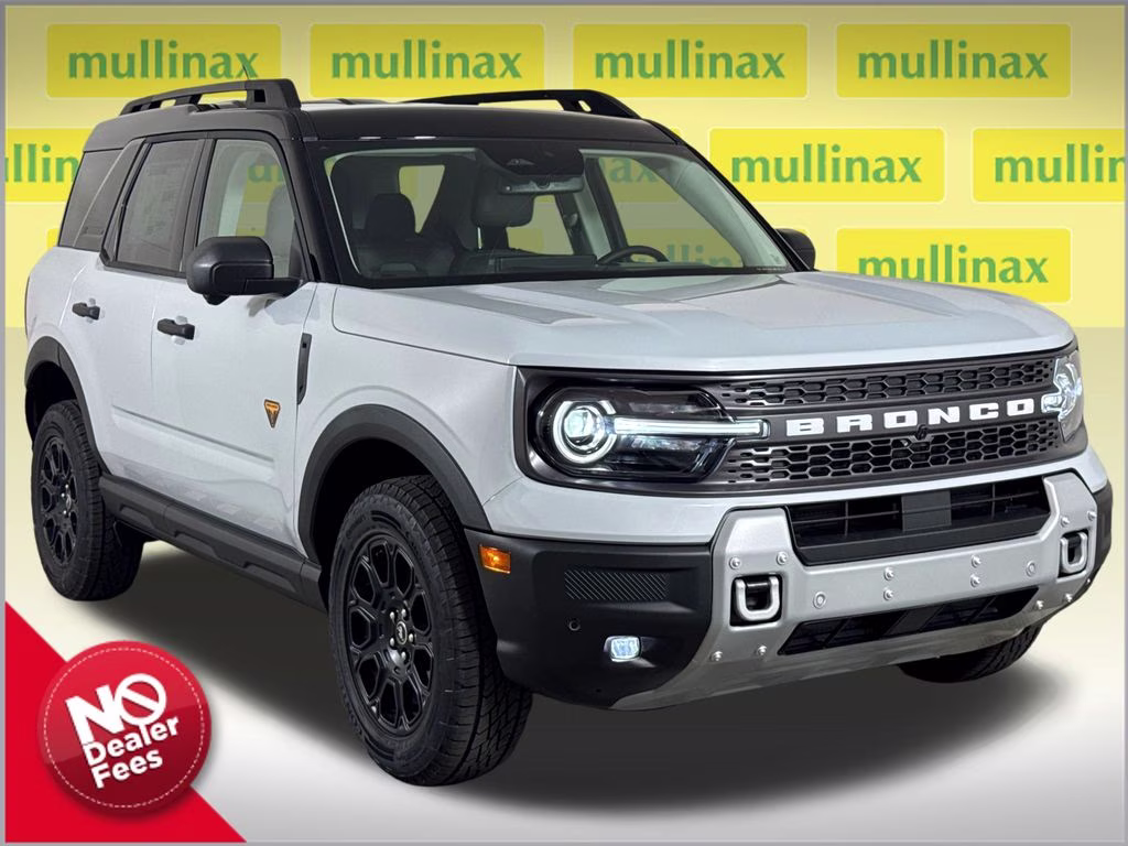 2026 Space White Metallic Ford Bronco Sport Badlands 4X4 SUV