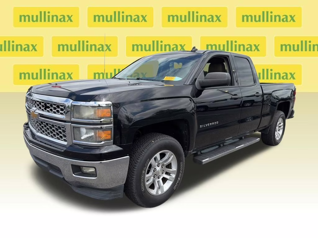 2014 Black Chevrolet Silverado 1500 LT RWD Truck
