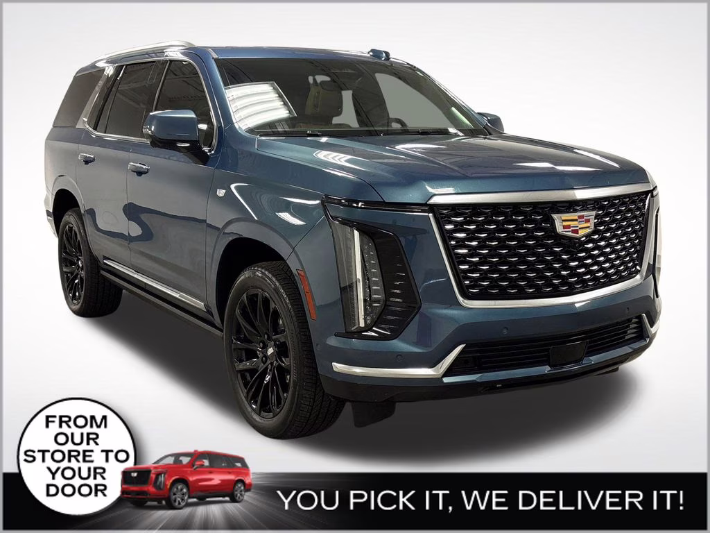 2025 Deep Sea Metallic Cadillac Escalade Premium Luxury 4X4 SUV