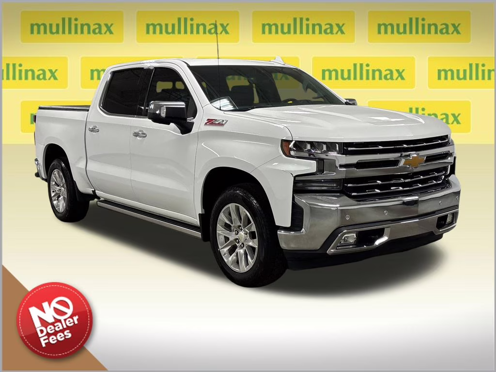 2021 Summit White Chevrolet Silverado 1500 LTZ 4X4 Truck