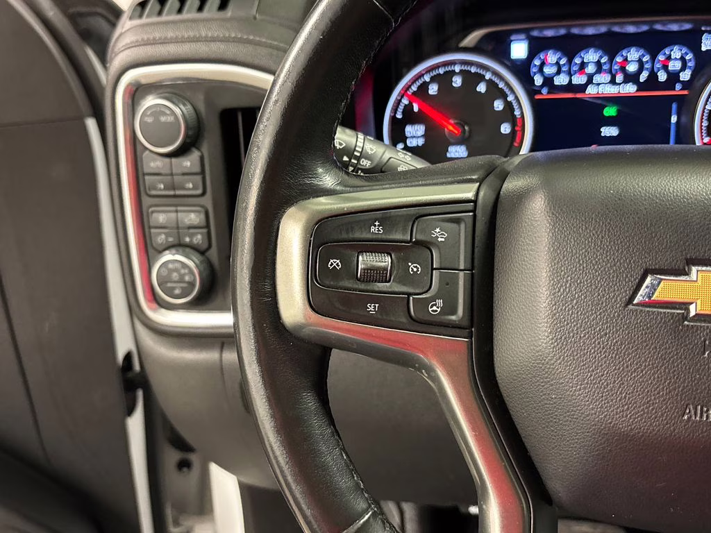 2021 Summit White Chevrolet Silverado 1500 LTZ 4X4 Truck