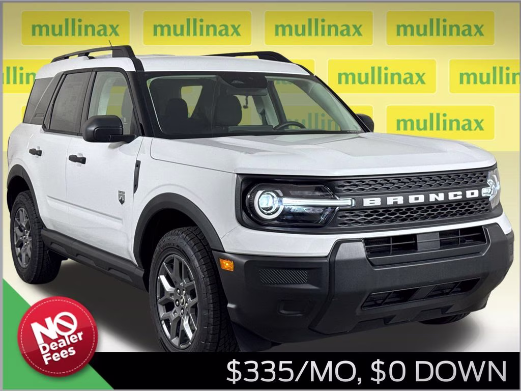 2026 Oxford White Ford Bronco Sport Big Bend 4X4 SUV
