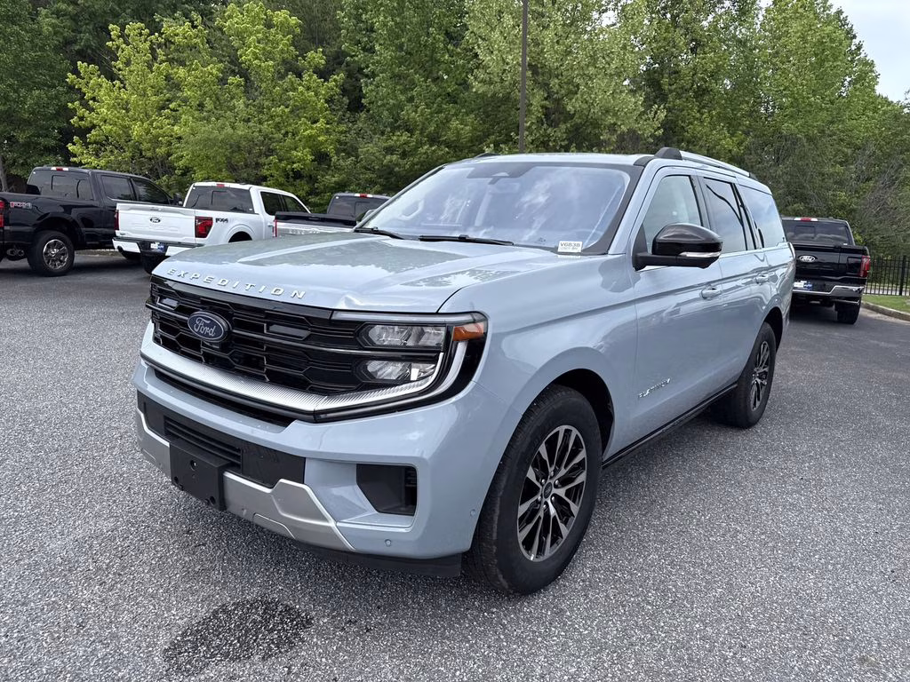 2025 Glacier Gray Metallic TriCoat Ford Expedition Platinum 4X4 SUV