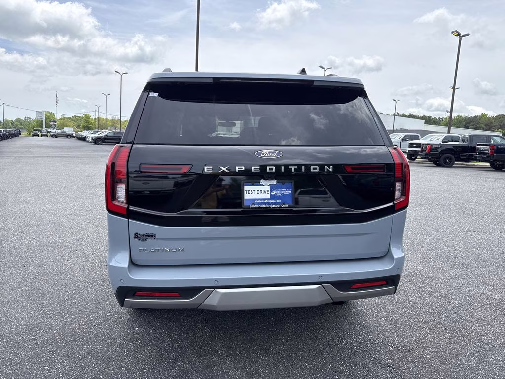 2025 Glacier Gray Metallic TriCoat Ford Expedition Platinum 4X4 SUV