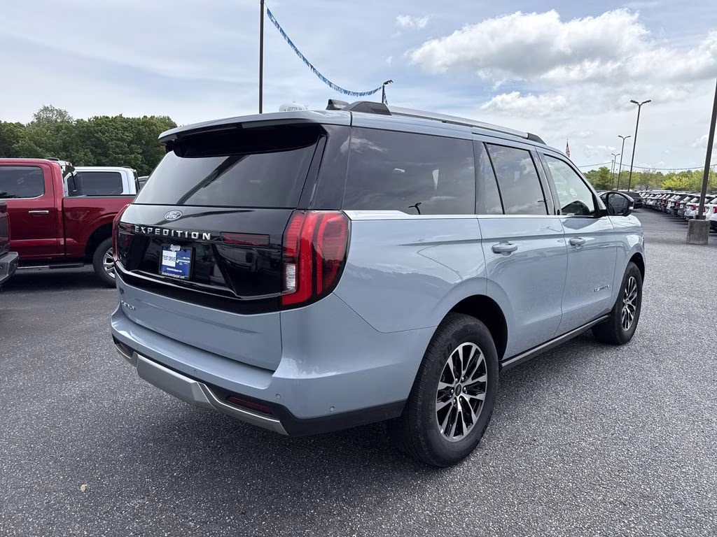 2025 Glacier Gray Metallic TriCoat Ford Expedition Platinum 4X4 SUV