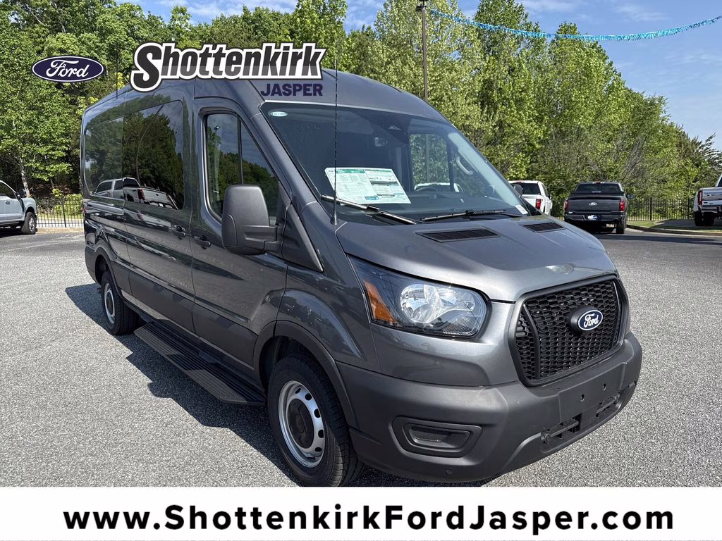 2026 Gray Metallic Ford Transit-350 Base RWD Van
